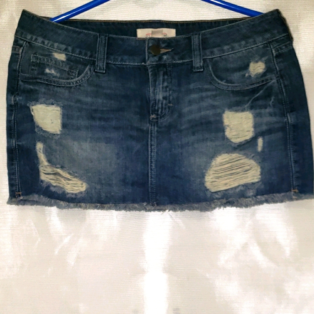 Jeans skirt short